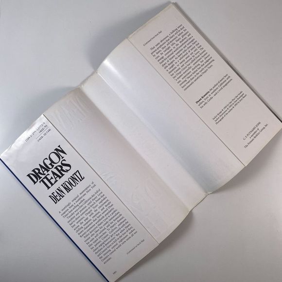 2/$30 - Dragon Tears by Dean Koontz - Picture 3 of 15